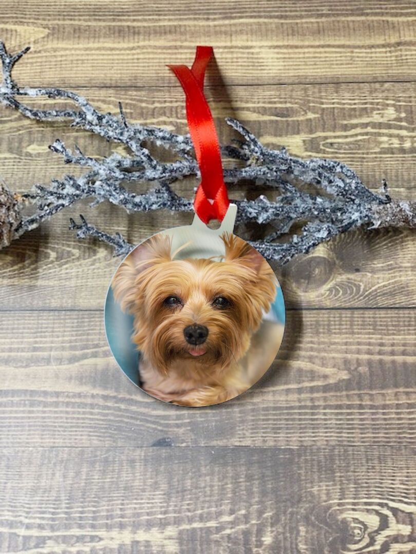 Adorno de Navidad Personalizado con Foto de tu Mascota - Imagen 4