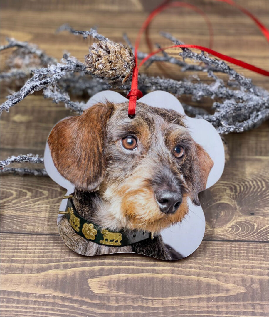 Adorno de Navidad Personalizado con Foto de tu Mascota - Imagen 3
